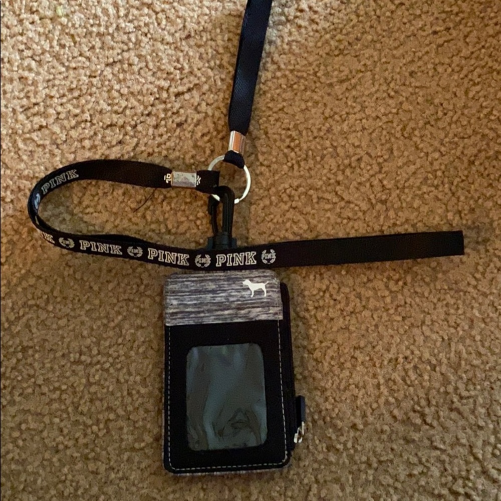 VS PINK Keychain Wallet